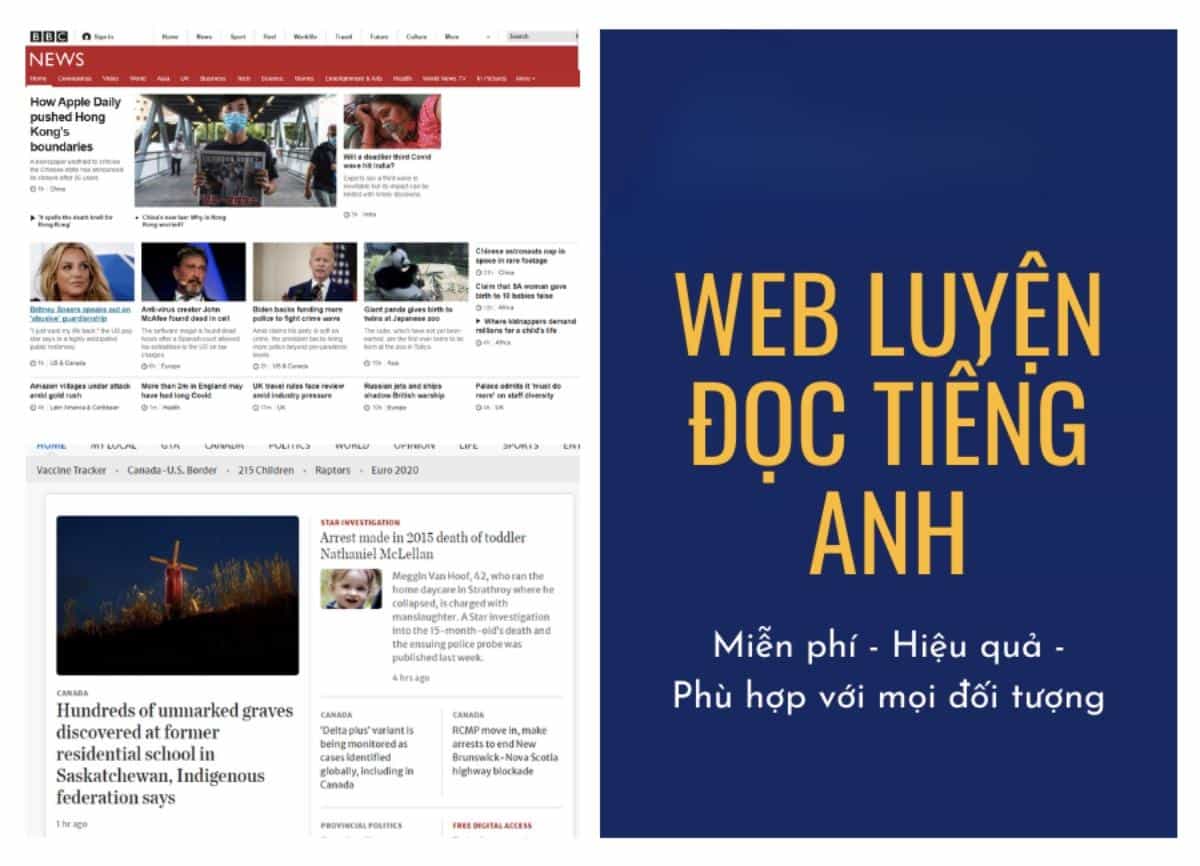Top 10 website miễn phí cung cấp bài đọc tiếng Anh hay nhất
